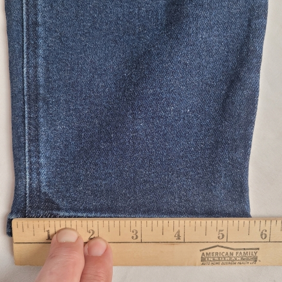 NWT Old Navy Women's Darkwash Midrise Rockstar Skinny Jeans Distress Size 16Tall - Picture 12 of 12